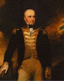 Portrait of Vice Admiral William Lukin by George Clint