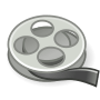 A reel of film (vector logo)