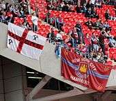Banner for New York City fans of West Ham United