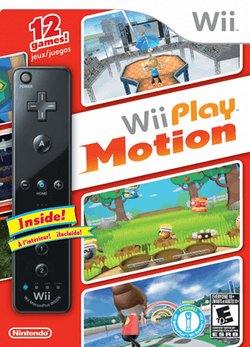North American box bundle, which features a black Wii Remote Plus