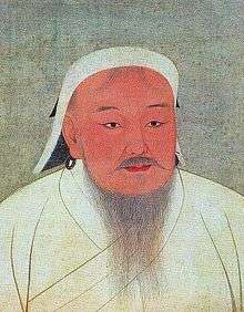 Painting of Genghis Khan