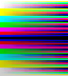 ZX Spectrum standard palette with 8x8 ordered dithering.