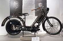 The first production motorcycle, the Hildebrand & Wolfmüller had a step-through frame